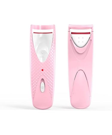 Dajidafu Eyelash Heated Curler Electric Long Lasting Eyelashes Clip Battery Operated Makeup Curling Gifts Beauty Accessories Pink - Buy Online on GoSupps.com