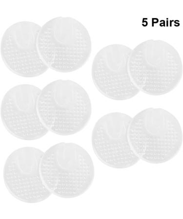 Milisten 5 Pairs High Heel Insert Thong Sandals - Anti-Slip Gel Cushions & Forefoot Pads for Ultimate Comfort | Worldwide Shipping - Buy Online on GoSupps.com