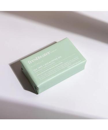 Invigorating Castile Body Bar | Tea Tree & Eucalyptus Oil | Natural Triple-Milled Soap with Organic Shea Butter - International Shipping Available - Buy Online on GoSupps.com