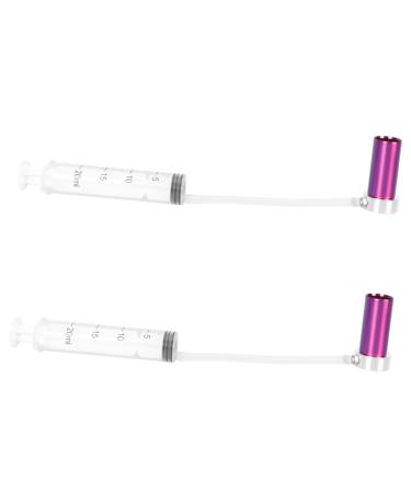 FOMIYES 2 Sets Lipstick Separator Gloss Color Lipstick Mold Lipstick Casting Mold Oh Make- Makeup Lipstick Mold For Making Lipstick Plastic ABS