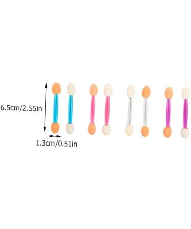 DOITOOL 120pcs Double Ended Eye Shadow Stick Eyeshadow Flower Party Hats for Kids Woman Makeup Tools Sponge - Buy Online on GoSupps.com