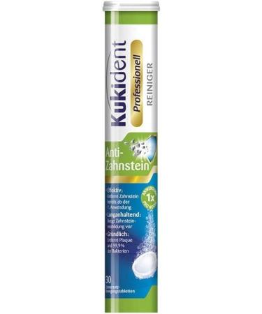 Kukident Professional Anti-Tartar Denture Cleaning Tablets - 3x30 Pack for Fresh Teeth Care - Buy Online on GoSupps.com