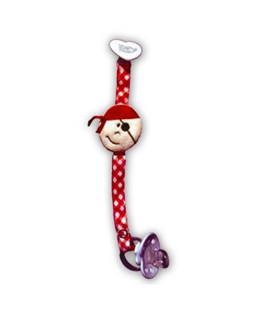 Zigozago - Handmade pacifier clip pacifier chain little pirate
