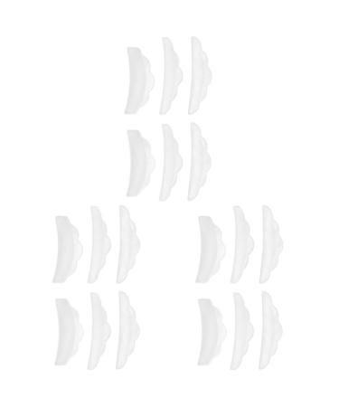 FRCOLOR 9 Pairs Lash Tools Lash Lift Silicone Rods Silicone Lash Patch Curler Fake Eyelash Pads Reusable Lash Curler Pads Eyelashes Kit Lash Curl Perm Eyelash Lifting Patch Mold Sun Flower