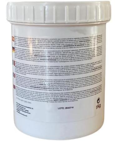  SCQ Soluciones con Qu mica Wash cream for difficult dirt | cleans hands with natural solids for mechanics 1 kg | Cleaning heavily soiled hands | Removes grease diesel oils inks  - Buy Online on GoSupps.com