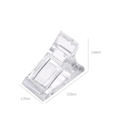 12-Piece Polygel Nail Clip Set | Nail Tips Clips for Perfect Poly Gel Nail Extensions - Buy Online on GoSupps.com