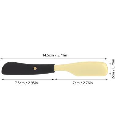 Durable Straight Edge Razor - Rust-Free Travel Essential for Home & Hotel (Black Wood & Gold) - Buy Online on GoSupps.com