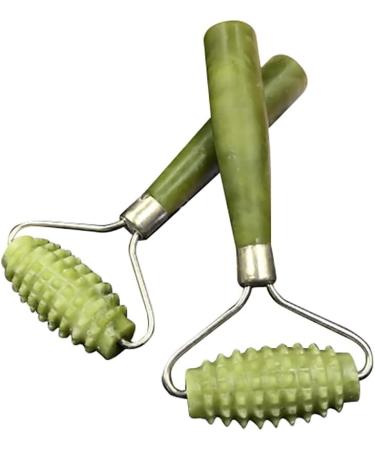 Face Roller | Multifuncational Jade Roller for Neck - Smooth Sturdy and No Squeaky Face Massager Tool for Reducuing Morning Puffiness and Getting The Skin Refreshed Fovolat - Buy Online on GoSupps.com