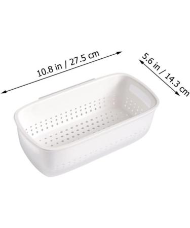 2pcs Double Layer Drainer Basket Multifunction Breakfast Basket - Buy Online on GoSupps.com