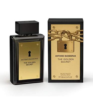 Antonio Banderas The Golden Secret Eau De Toilette Spray 100ml/3.4oz 3.4 Fl Oz (Pack of 1) - Buy Online on GoSupps.com