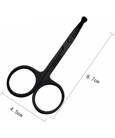 Beavorty Nose Hair Trimmer for Men - 3 Pcs Eyebrow Trimmer Set | Black - Ideal for Precision Grooming - Buy Online on GoSupps.com