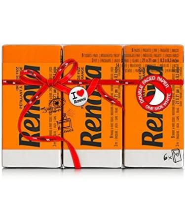 Buy RENOVA ORANGE FIZZ Pocket Tissues - 6 Packs (Pack of 2) | Premium Quality & International Shipping - Buy Online on GoSupps.com