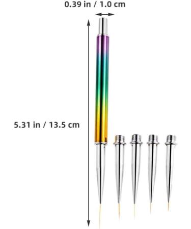 FOMIYES Nail Art Pens Nail Art Tool Set Nail Dotting Tools Nail Dust Brush Nail Drawing Pen Manicure For Nail Design - Buy Online on GoSupps.com