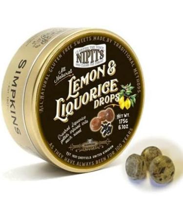 Simpkins Lemon & Liquorice Sweet Drops Nipits 175g - Buy Online on GoSupps.com