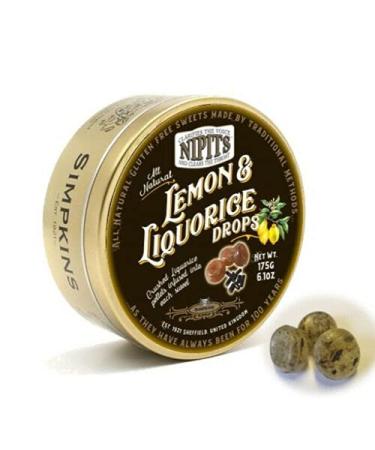 Simpkins Lemon & Liquorice Sweet Drops Nipits 175g