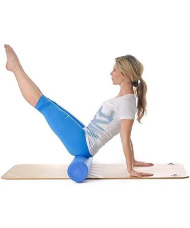 Kawanyo Pilates Rolle 90 cm - Premium Exercise Aid for Stability Balance & Rehabilitation | Blue Foam Yoga & Pilates Roller - Buy Online on GoSupps.com