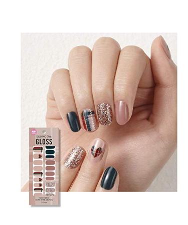 Dashing Diva Asian Gloss Gel Nail Strips - No Glue Needed | Puff Blouse Design - Buy Online on GoSupps.com