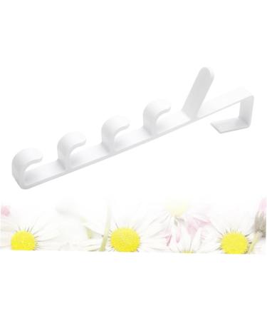 Cabilock 4 Pcs Towel Hooks Hanging Rack Multifunction Door Hanger 2pcsx2pcs Whitex2pcs - Buy Online on GoSupps.com