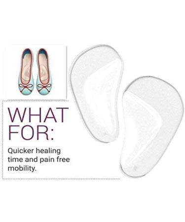 Siismi 16-Piece High Heel Pads & Grips - Anti-Slip Silicone Inserts for Women | Ball of Foot Protection - Buy Online on GoSupps.com