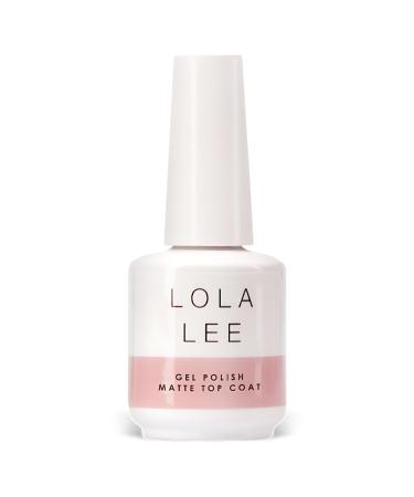 Lola Lee Matte Top Coat | 15ml | 100% Vegan | Long-Lasting | Chip Proof
