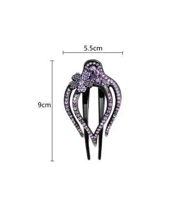 2PCS Diamond Hair Clips - No Crease Large Hairpins for Thick & Fine Hair - Women's Hair Accessories - Buy Online on GoSupps.com