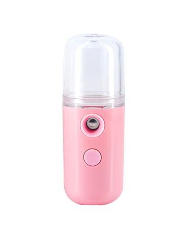 Facial Mister Portable Mini Face Sprayer USB Rechargeable Facial for Hydratin Face Sprayer Pink