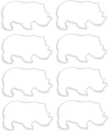 IMIKEYA 16 Pcs Modeling Molds Cake Mold Cookie Cutters Stainless Steel Cookies Mold Cookie Mold Fondant Making Molds Chocolates and Cakes Muffin Cakes Baking Tools Biscuit Dessert 9X5cmx2pcs Silverx2pcs - Buy Online on GoSupps.com