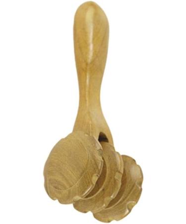 Wooden Massage Roller for Muscles and Acupressure - Perfect for Feet Back & Legs - International Shipping Available - Buy Online on GoSupps.com