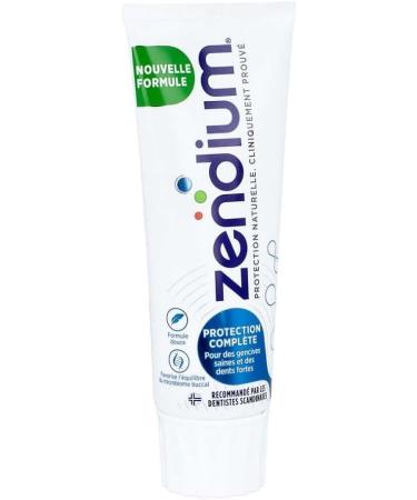Zendium Toothpaste Complete Protection 75ml | Caries Prevention & Enamel Protection | Gentle Foaming Formula for Healthy Teeth - Buy Online on GoSupps.com