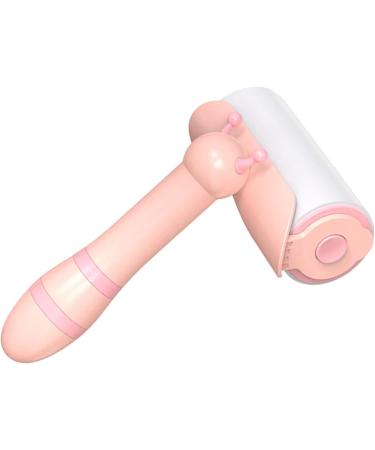 Lint Remover Roller - Portable Pet Hair Remover with Strong Stickiness & Ergonomic Handle | Reusable Pink Lint Roller for Clothes Sofa Bed Carpet & Car Seat - Buy Online on GoSupps.com