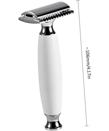 Magiclulu 2-St Razor - Open Butterfly Double Safety Razor for Precision Shaving | Vintage Wet Shaving Handbook Included - Buy Online on GoSupps.com