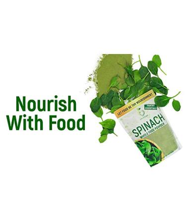 Iya Foods Pure Spinach Powder 1 lb - Natural, Non-GMO, Gluten Free, No Artificial Additives - Buy Online on GoSupps.com