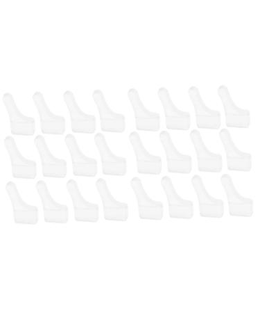Osaladi 100 pieces of glasses leg covers glasses hinge sleeve glass holder holder made of silicone silicone holder anti-glasses ears glasses made of silicone pebble gel elasticity grip