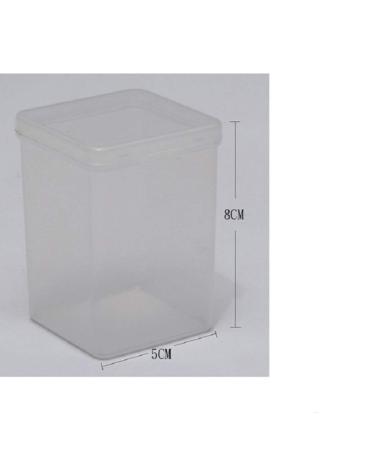 Clear Acrylic Cosmetic Cotton Pad Holder | Makeup Organizer for Cotton Swabs & Pads | International Shipping Available - Buy Online on GoSupps.com