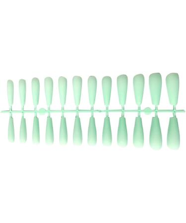 AUklOPVZZ Girls Matte False Nails Full Cover Patch Decorated Decorations Super Long Coffin Supplies Artificial Fingernails - Buy Online on GoSupps.com