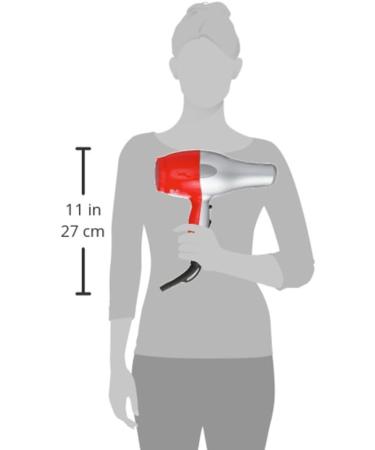 Avanti Ultra Turbo Professional Ionic Hair Dryer Grey/Red for Unisex - Buy Online on GoSupps.com