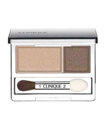Clinique All About Crease and Fade Resistant Eye Shadow Duo - 0.07 Oz (Starlight Starbright)