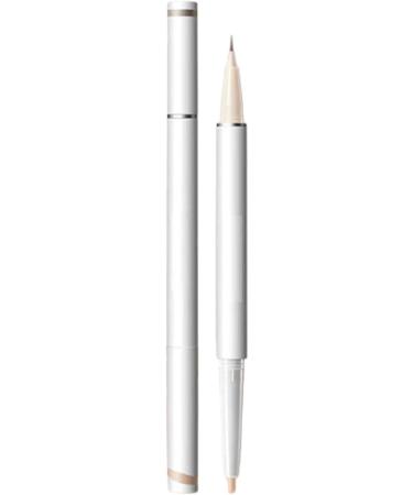 Highlighter and highlighter for the eyes cosmetic pen 2in1 durable for eye shadow highlighter and highlighter for women skin care mature face and festive makeup 01 apricot - Buy Online on GoSupps.com