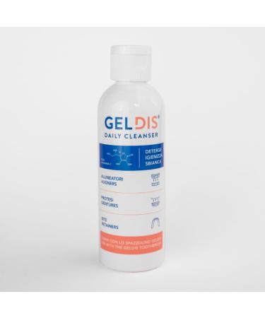 Geldis daily cleaner - braces cleaner denture cleaner tooth rail cleaning daily cleaning gel for hygiene of - transparent masks braces (100 ml - 1 piece) - Buy Online on GoSupps.com