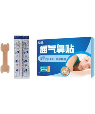 20pcs/Box Nasal Strips - Anti-Snoring Relief for Better Breathing and Smooth Sleep - Buy Online on GoSupps.com