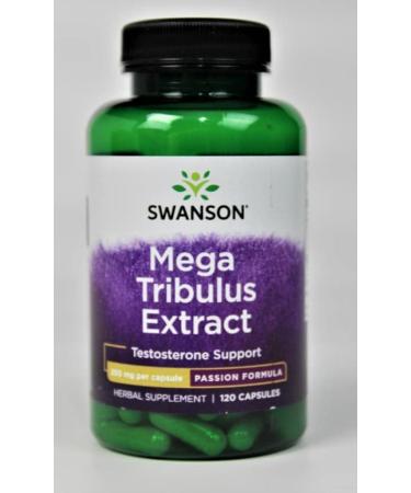 Swanson Mega Tribulus Extract 250mg - 120 Capsules | Pure Tribulus Terrestris Supplement - Buy Online on GoSupps.com