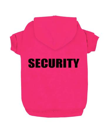 Izefia dog hooded sweater RDC PET Clothing dog shirt warmer sweater cotton cotton jacket coat small dog medium dog (rose red XL) XL rose red