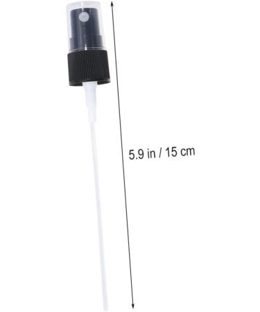 HAPINARY 20pcs Sparyer Accessories Portable Spray Bottle Cosmetic Bottles Spray Bottle Pump Perfume Spray Head Hand Soap Dispenser Shampoo Pump Spray Caps Essential Oil Spray Tops 15.00X2.00X2.00CM Black - Buy Online on GoSupps.com