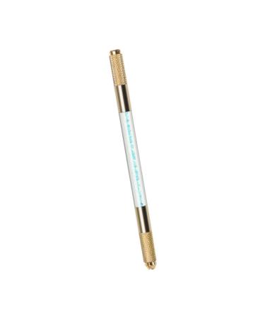 DOITOOL Embroidery Pencil Eyebrow Pencil Microfilling Pen Tool Crystal Handle Microblading Pen Korean 1 count (Pack of 1) Blue