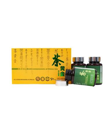 DAMINGTANG EGCG Green Tea Extract Tablet- Antioxidant Rich - 500mg Per Tablet - Green Tea Extract + Black Tea Extract-90Tablets/bottel 3(2 Months Supply)