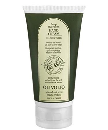 OLIVOLIO hand cream with 87% natural ingredients and 100% organic olive oil!