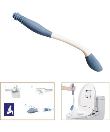 Long Reach Comfort Wiper - Butt Buddy Wiping Aid for Elderly - Self Wipe Assist Wand for Limited Mobility - Buy Online on GoSupps.com