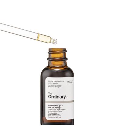 The Ordinary Resveratrol 3% + Ferulic Acid 3% Antioxidant Serum 1 fl oz (30ml) - Buy Online on GoSupps.com