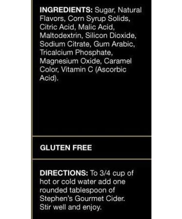 Stephen's Gourmet Apple Cinnamon Cider - 16oz Can | Delicious Hot Drink Mix - Buy Online on GoSupps.com