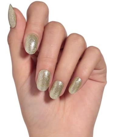 Bluesky Gel Nail Polish 10ml Champagne Fizz - XMAS2105 Gold Gel Nail Polish for 21 Day Manicure Professional Salon & Home Use Requires Curing Under LED UV Nail Lamp - Buy Online on GoSupps.com